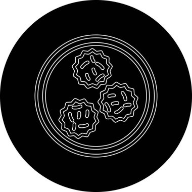 Eşsiz Ay Vektör Satırı Simgesi