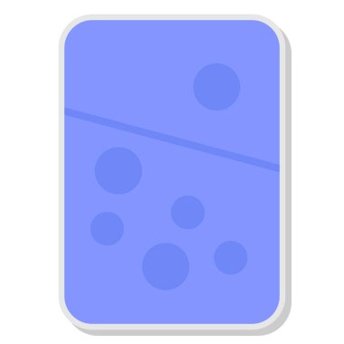 Oyun zar vektör simgesi