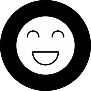 yüz simgesi, vektör illüstrasyonu