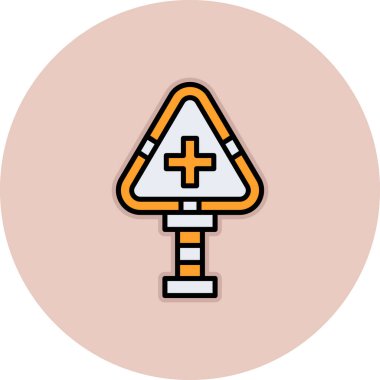 vektör çapraz simgesi illüstrasyonu