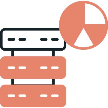 Seo simgesinin vektör illüstrasyonu