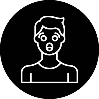 Bir adamın vektör illüstrasyonu