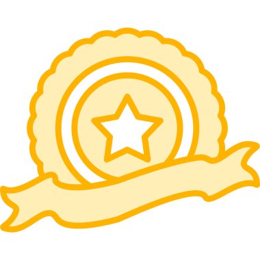 altın yıldız vektör simgesi