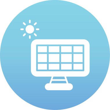 bilgisayar simgesi vektör illüstrasyonu