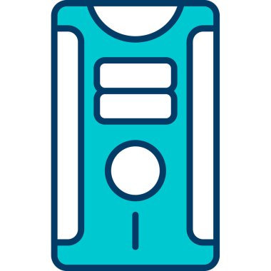 Pil. Web simgesi basit illüstrasyon