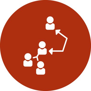 İnsan simgesinin vektör illüstrasyonu