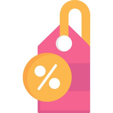 Alışveriş indirimi etiketi simgesi