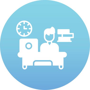 Modern b 'nin vektör illüstrasyonu ikon eksikliği hastanesi