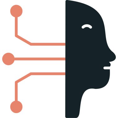 Beyni olan insan kafası