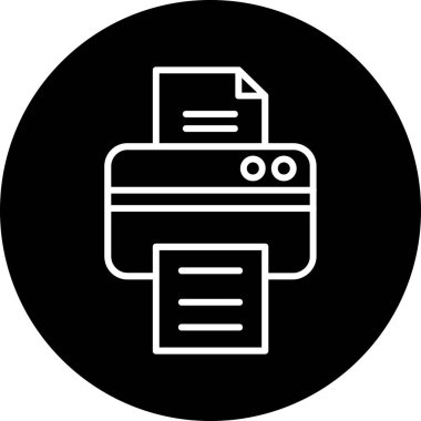 Seo ve teknoloji simgesinin vektör illüstrasyonu