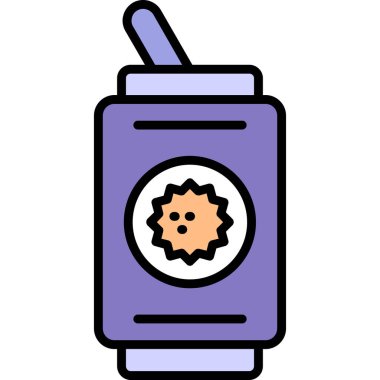 içki ikonu. özet çizimi