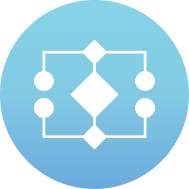 seo modern simgesinin vektör illüstrasyonu