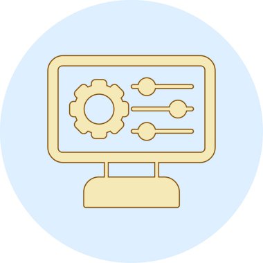 Ağ simgesi. vektör illüstrasyonu