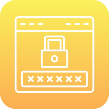 Soyut arkaplanda kilit simgesi izole edildi