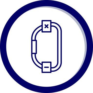 Zincir vektör çizim