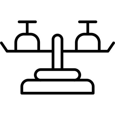 Hava hava ikonu taslak biçiminde