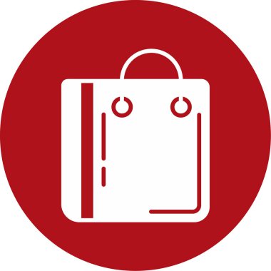 çanta çanta çanta simgesi rozet tarzı