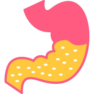 Kanser hastalığı. Web simgesi basit illüstrasyon