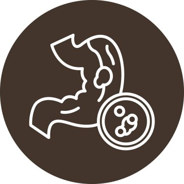 İllüstrasyon ikonu ve kişisel ticari şahsiyet. beyaz arkaplanda izole