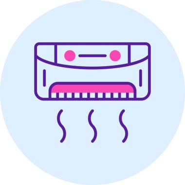 Klima. Web simgesi basit illüstrasyon