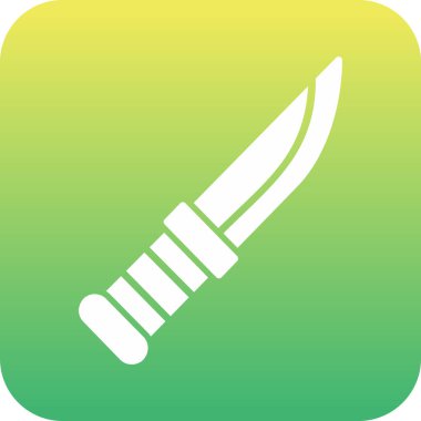 yeşil ve sarı eğimli bambu rengi simgesi