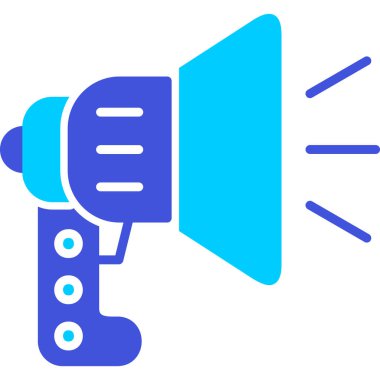 afon megafon simgesi - taslak biçimi