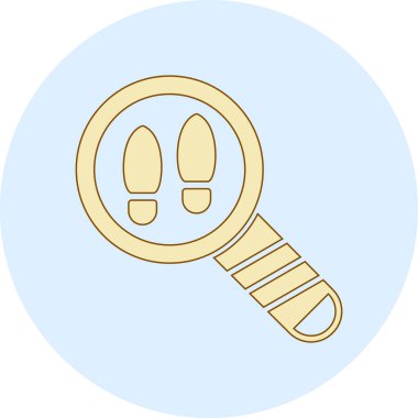 Çizgi film simgesinin vektör illüstrasyonu