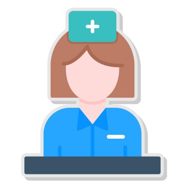 İlk yardım çantası olan kadın doktor.