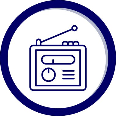 Kalemle takvimin vektör illüstrasyonu