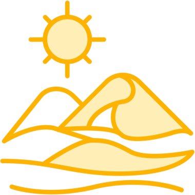 Kumsal. Web simgesi basit illüstrasyon