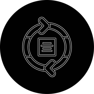 seo modern simgesinin vektör illüstrasyonu