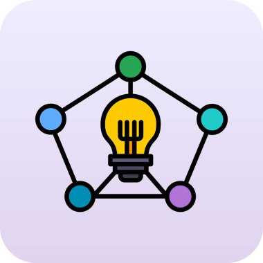 Gıda simgesinin vektör illüstrasyonu