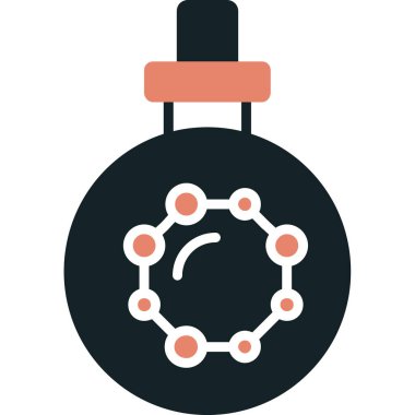 Yılbaşı ağacı. Basit resimleme