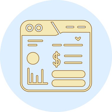 seo modern simgesinin vektör illüstrasyonu