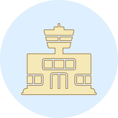 Modern simgenin vektör illüstrasyonu