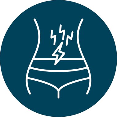 Bir kadının vektör illüstrasyonu