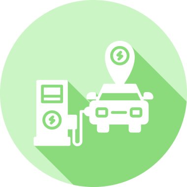 araba simgesi vektör illüstrasyonu