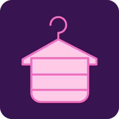 Benzersiz ev vektör simgesi