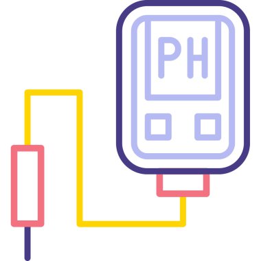 Bir tüp simgesinin vektör illüstrasyonu