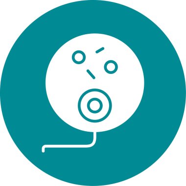 bebek emziği simgesi, vektör illüstrasyonu