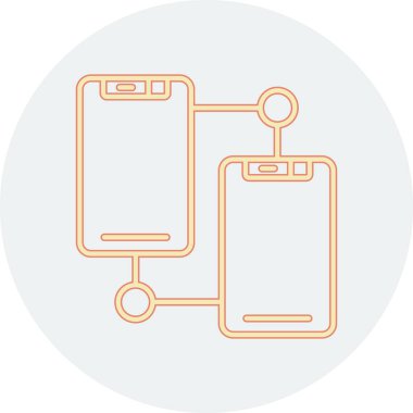 b b simgesinin vektör illüstrasyonu