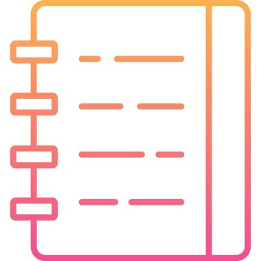 Belge. Web simgesi basit illüstrasyon