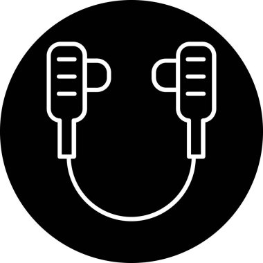 Fiş. Web simgesi basit illüstrasyon