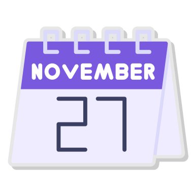 Kasım 20 - Gün - Takvim simgesi