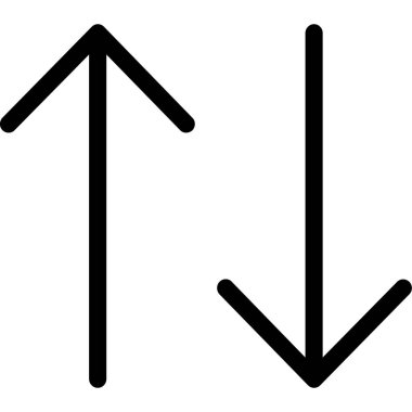 ok simgesi işaret vektör illüstrasyonu