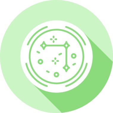 Pusula. Web simgesi basit illüstrasyon