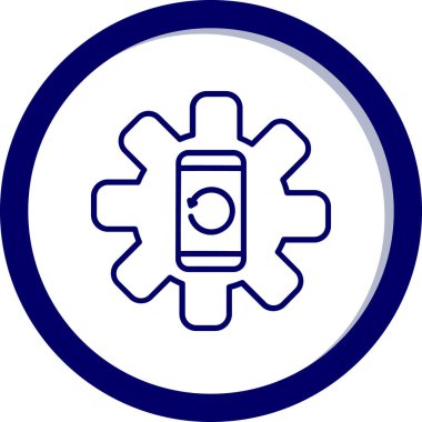 Modern b 'nin vektör illüstrasyonu eksik simgesi