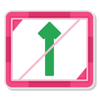 Ortadaki trafik işareti