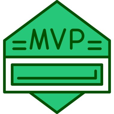 Rozet simge vektör çizim