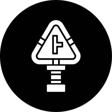 Modern b 'nin vektör çizimi ışık simgesinden yoksun